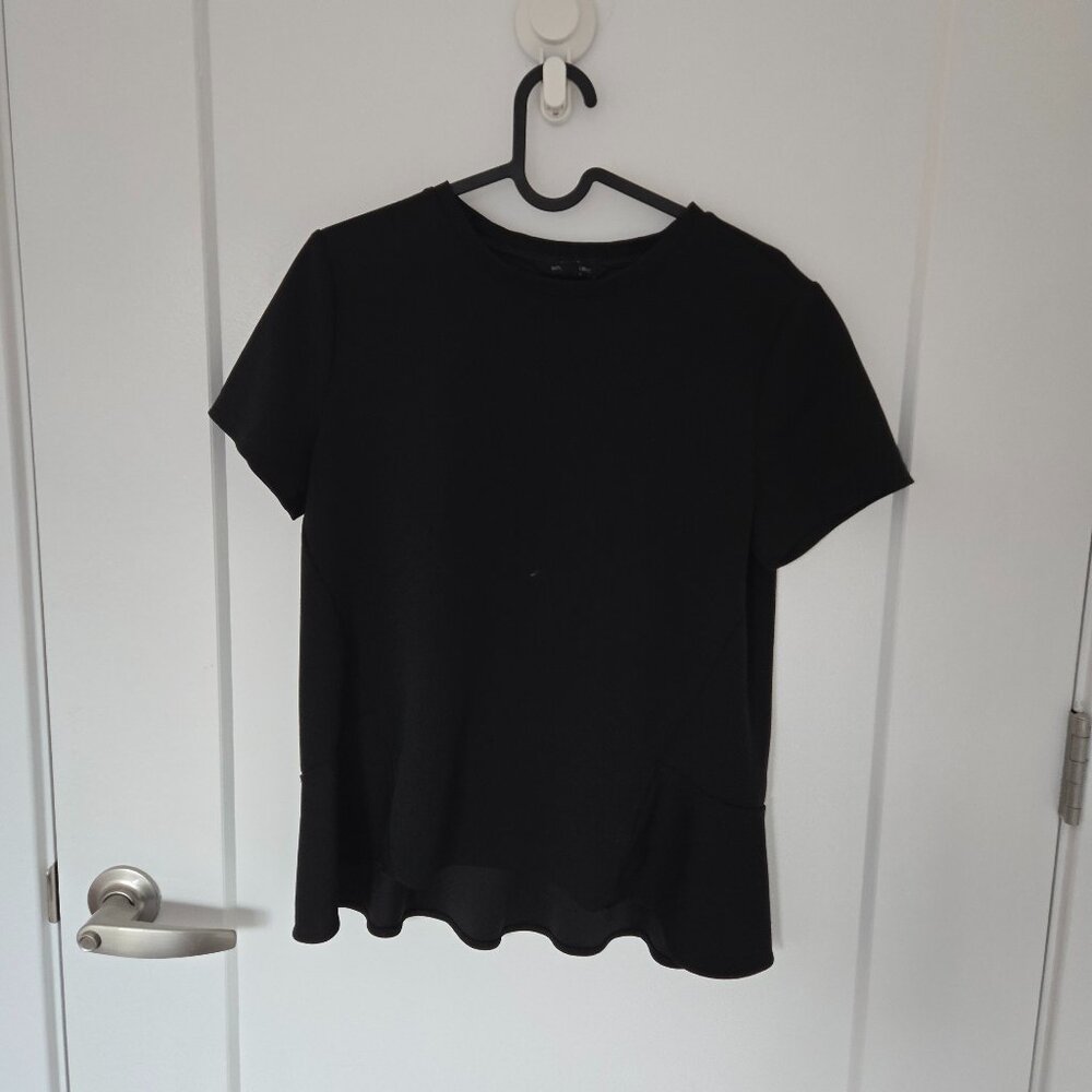 Banana republic peplum top